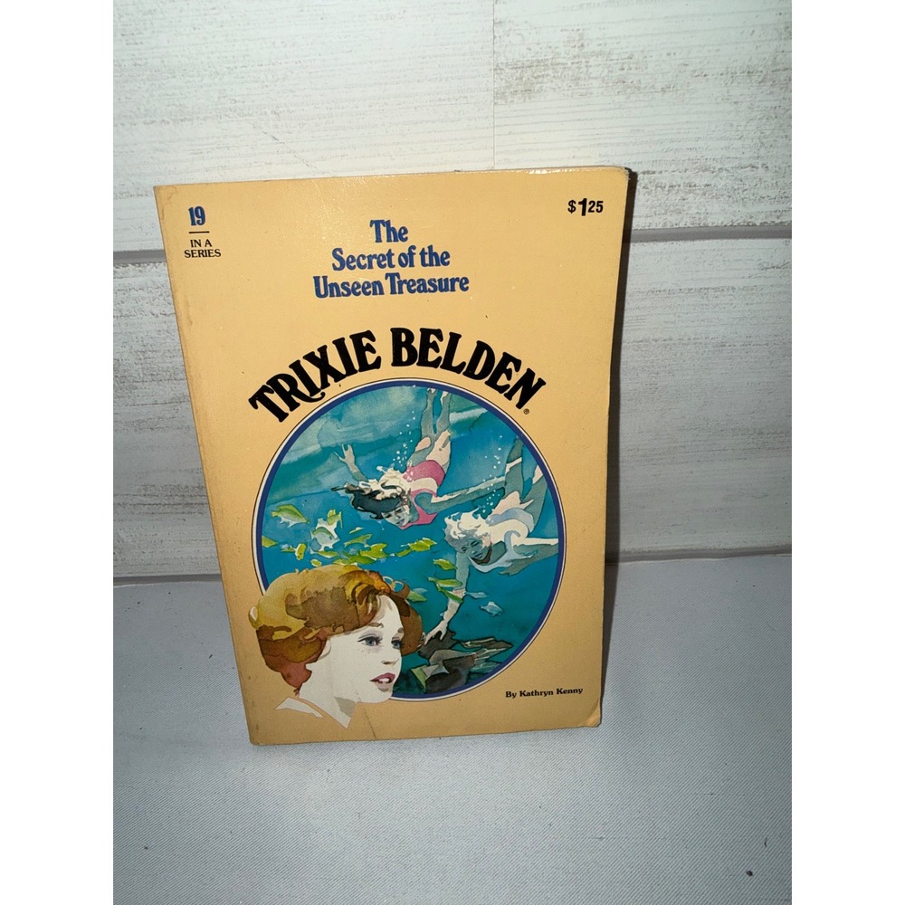 Trixie Belden 19 The Secret of the Unseen Treasure Kathryn Kenny 1977 Paperback